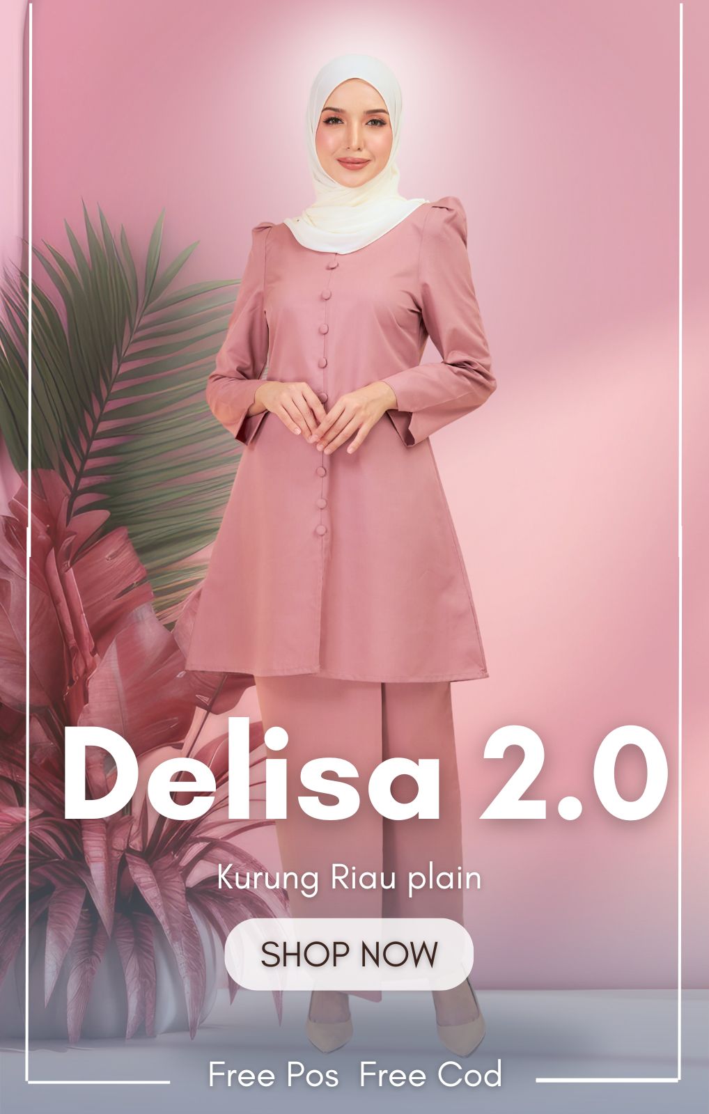 Delisa 2.0 Front Cut Plain