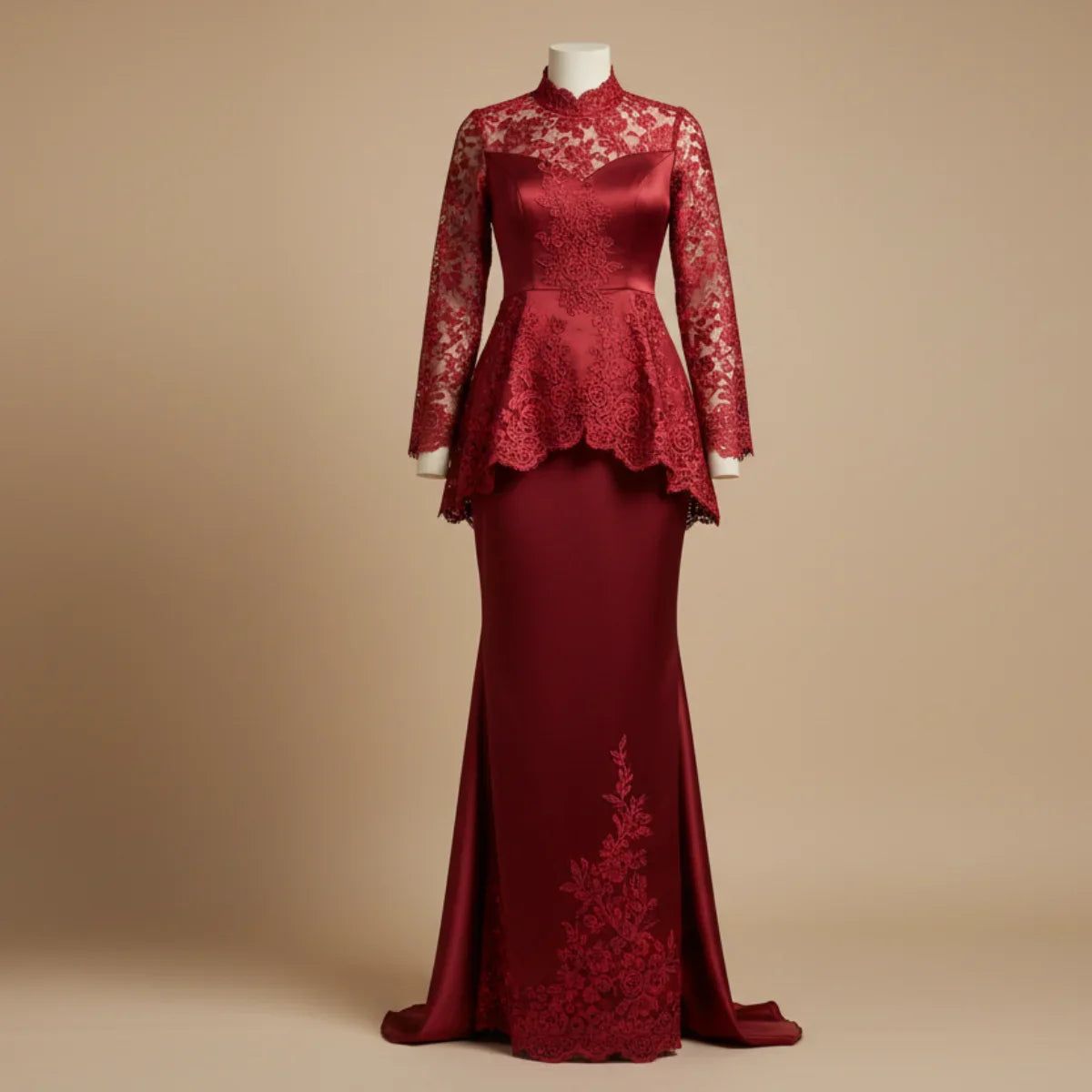 baju kurung lace