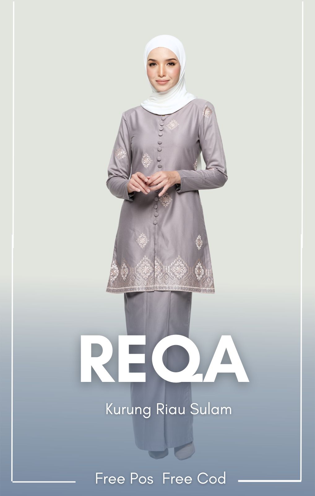 Reqa Baju Kurung Sulam