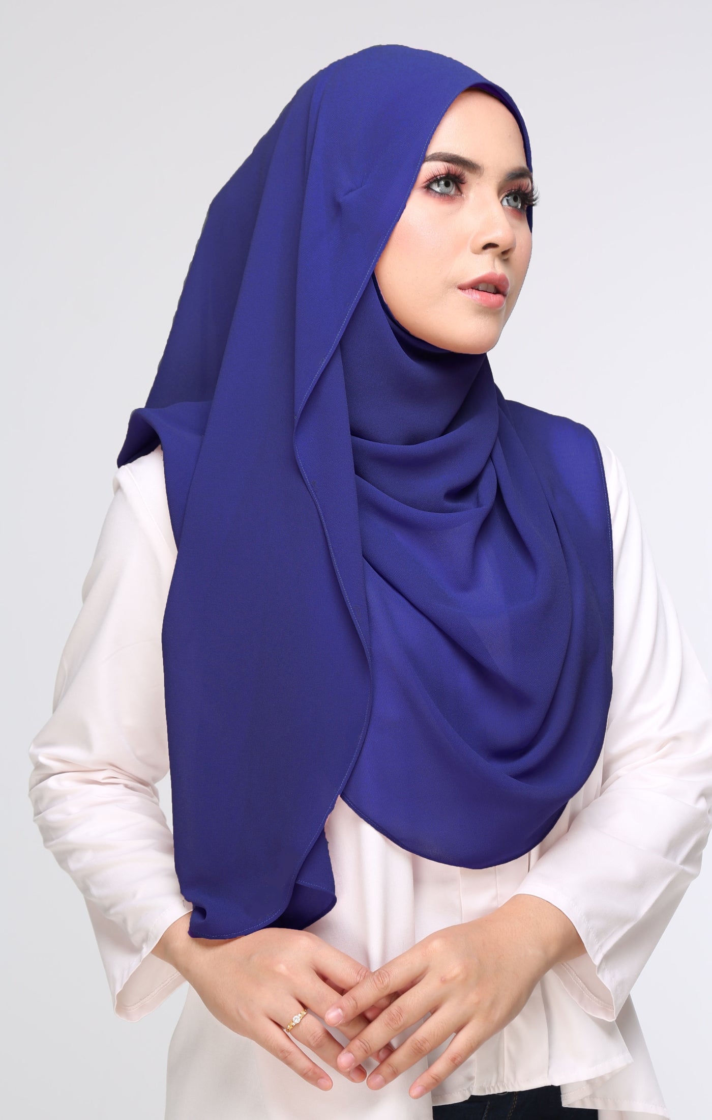 Instant Shawl Superfast | Royal Blue