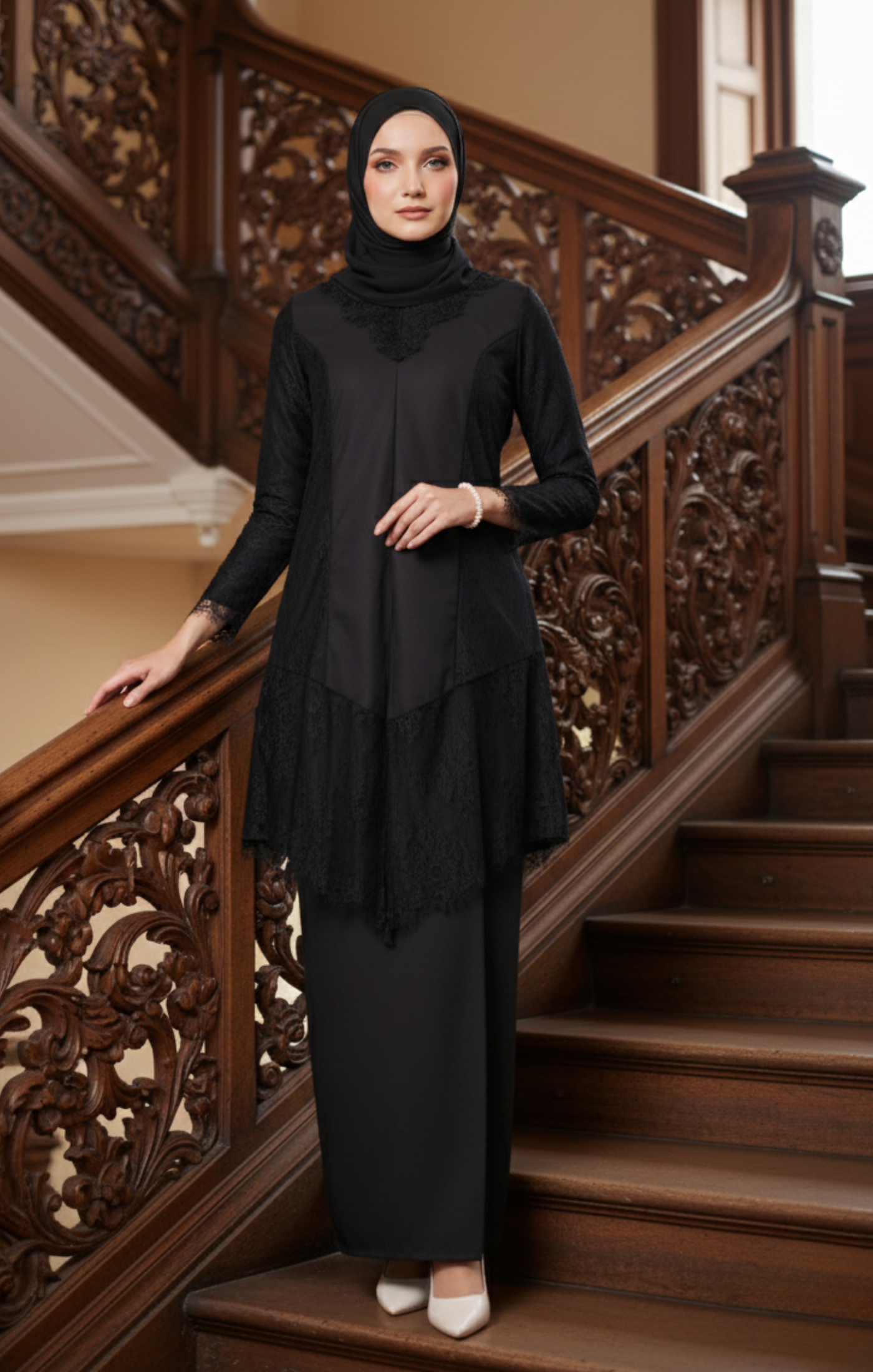 JUWETA KEBAYA MODEN | BLACK