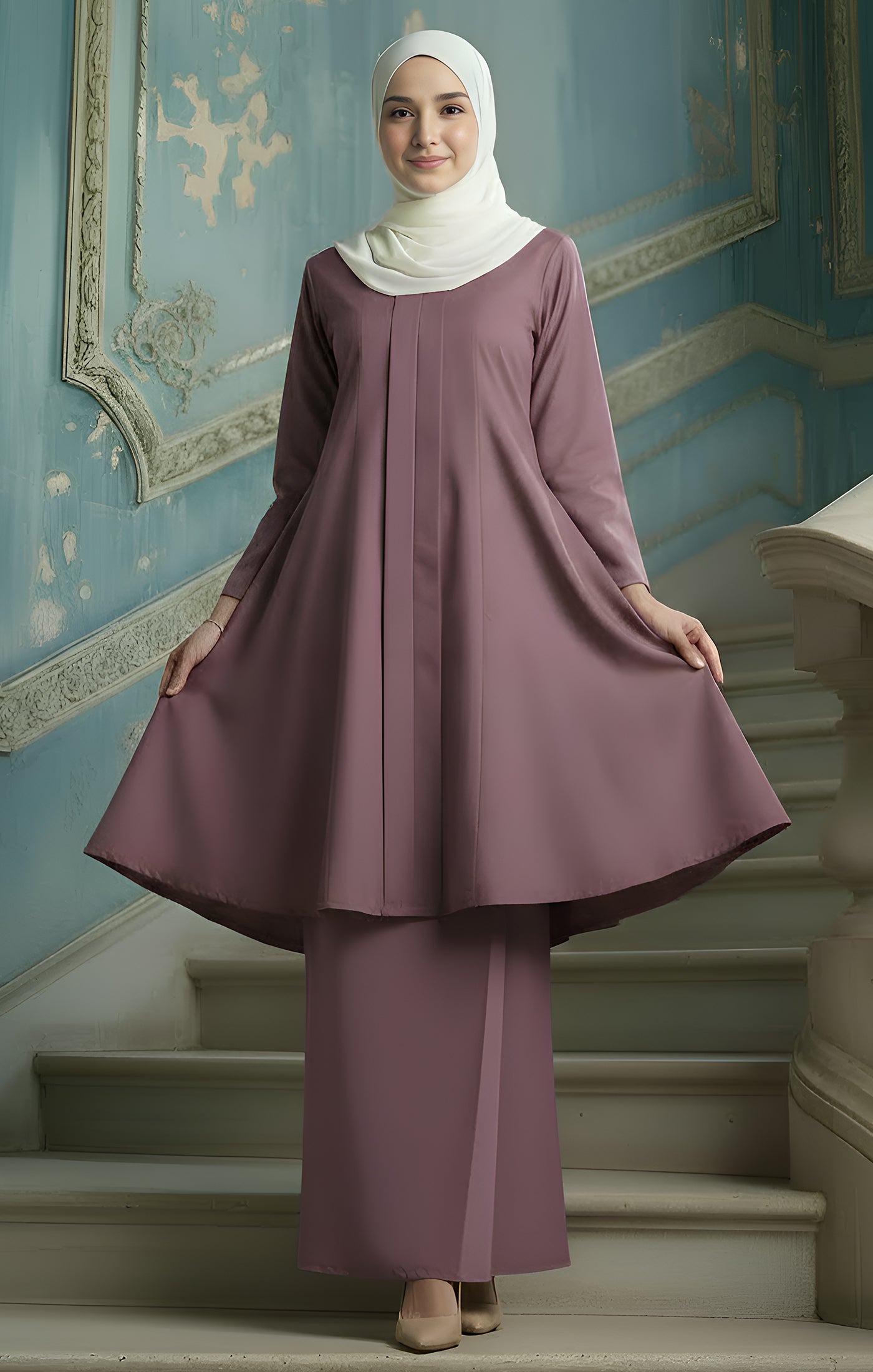 LUNA KEBARUNG KLASIK | DUSTY MAGENTA