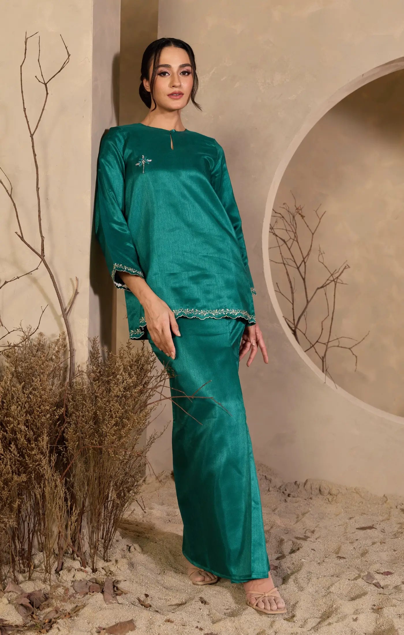 SOPHIA KURUNG KEDAH | EMERALD GREEN