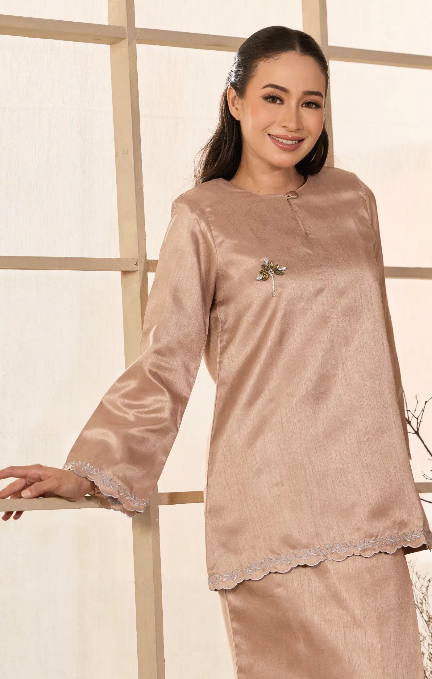 SOPHIA KURUNG KEDAH | SMOKEY BROWN